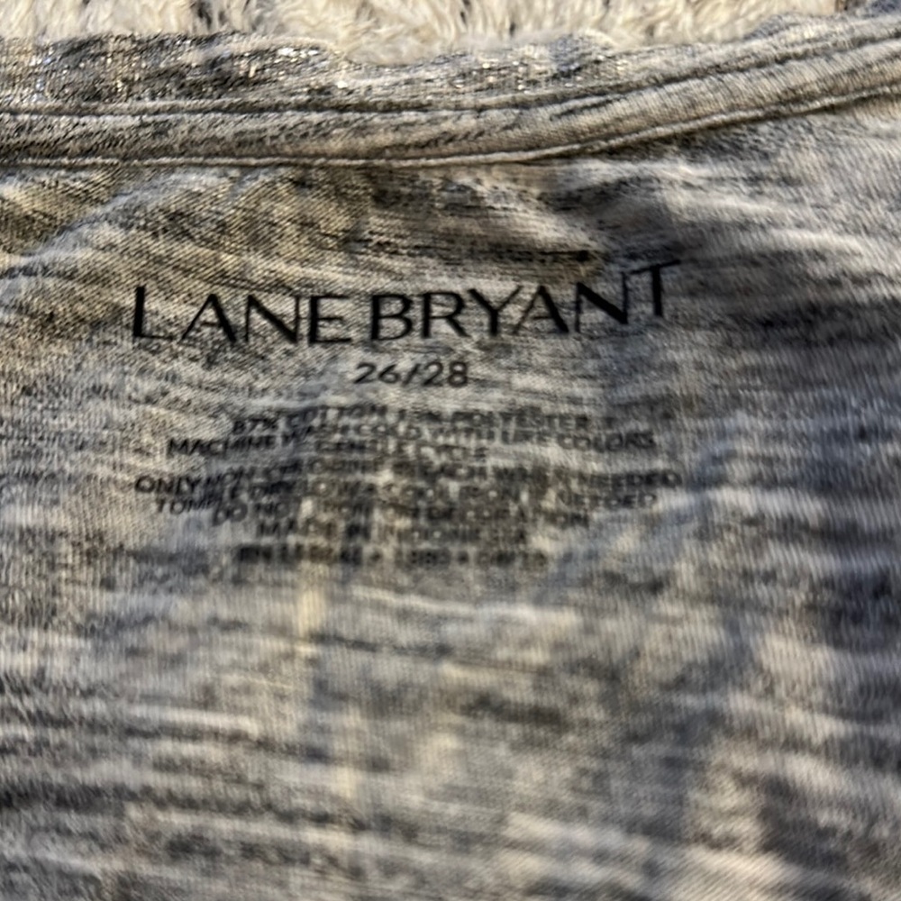 Lane Bryant T shirts- lot of 3 . 26/28 plus women’s - Picture 2 of 12